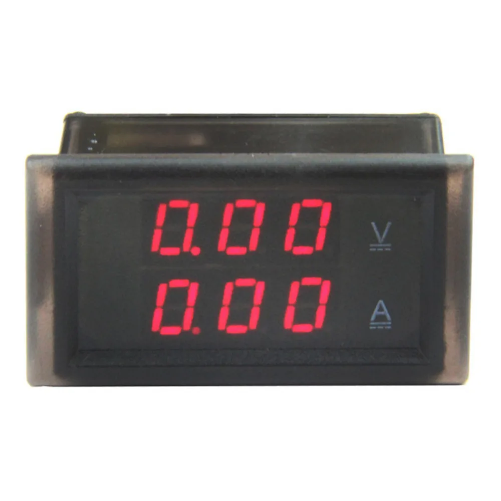 DC Напряжение Текущий монитор метр 100 В/200A цифровой вольт ампер двунаправленный