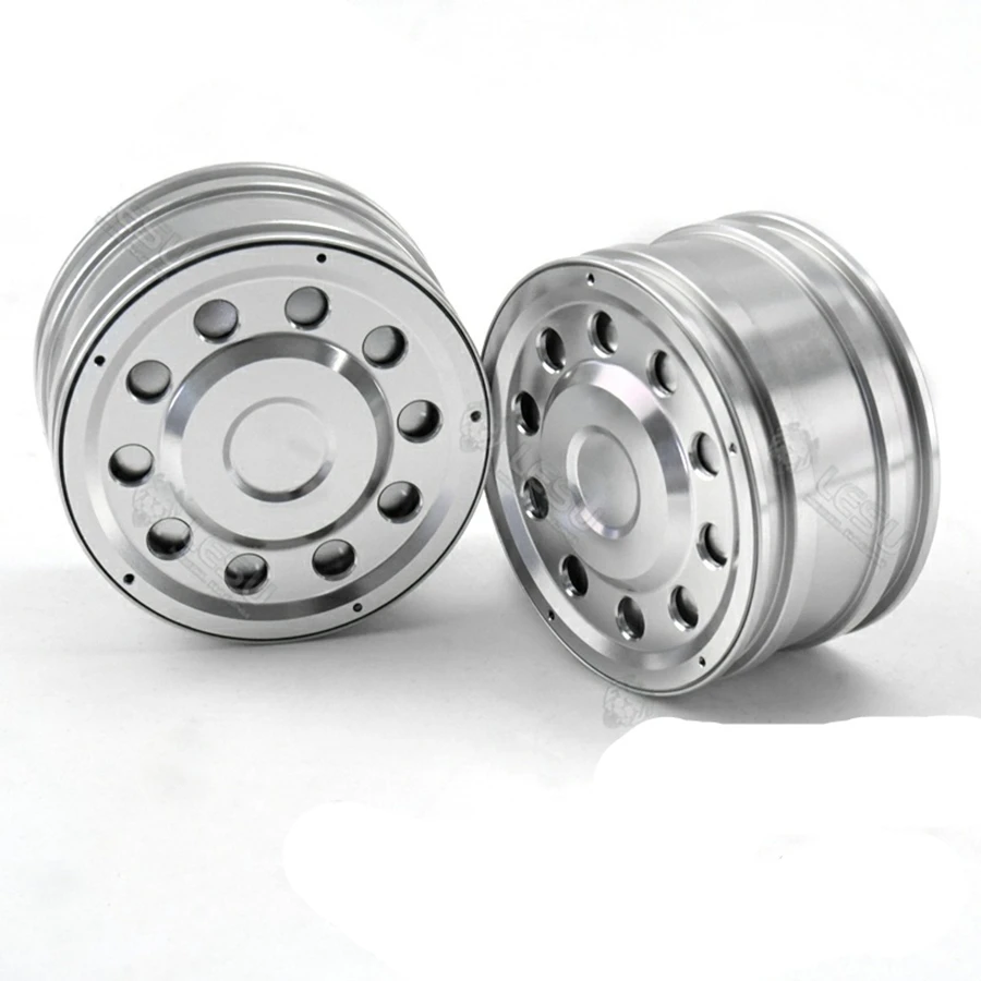 

Aluminum Alloy Front Wide Wheel Hub (RINGS ) Kits For Tamiya 1/14 RC Tractor Trailer R470 R620 770S 56368 Actros 1851 3363 FH16