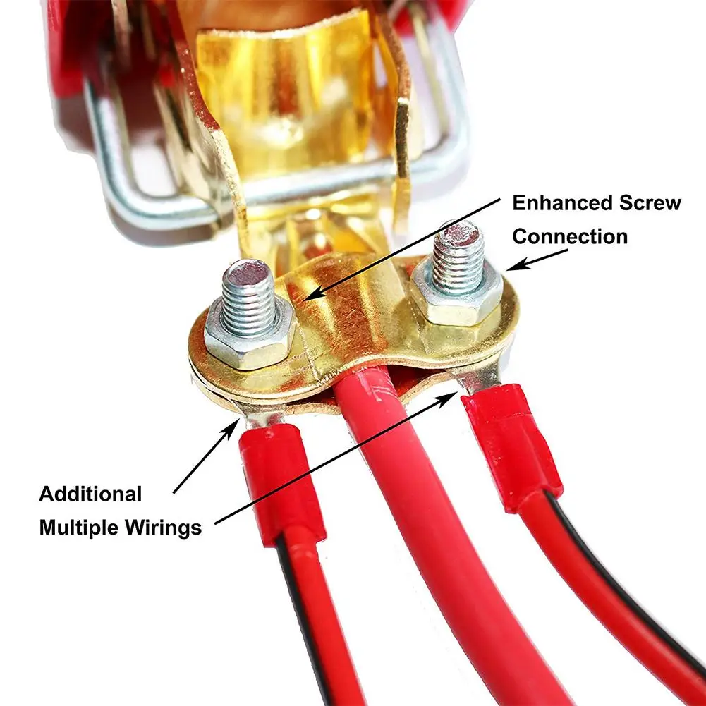 Быстроразъемные соединители для батареи быстроразъемные клеммы положительные +