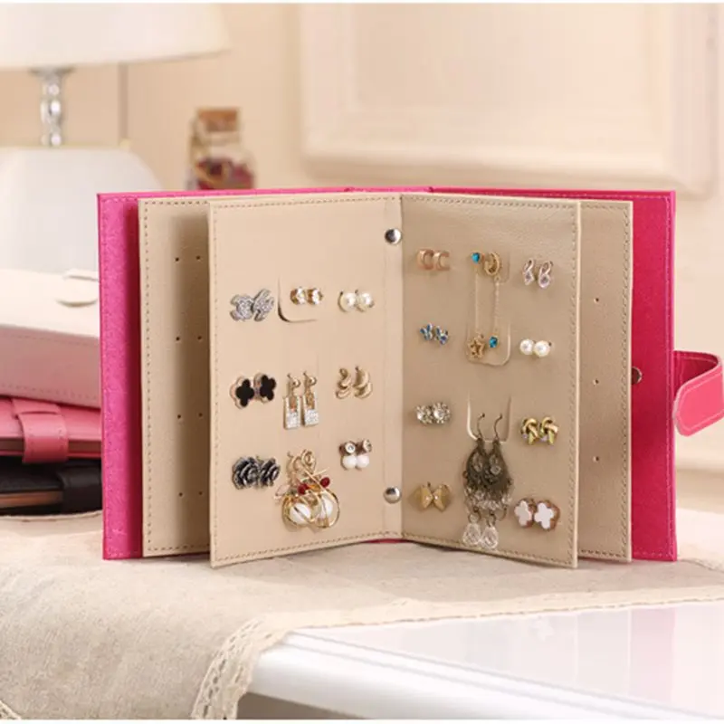 Шкатулка для украшений в Корейском стиле Женская милая розовая модная Милая