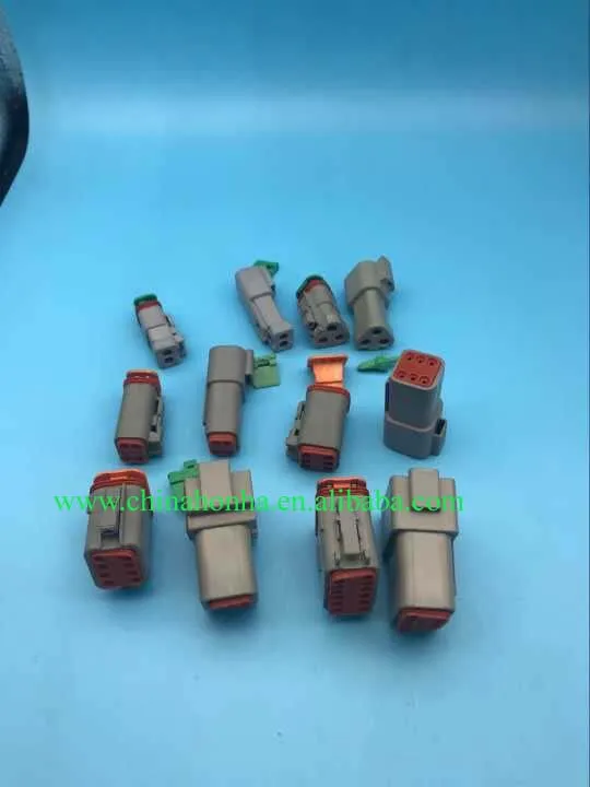 Deutsch DT06/DT04 2/3/4/6/8/12 Pin 2 P 3P 4P 6P 8P 12 Коробка передач двигателя водонепроницаемый