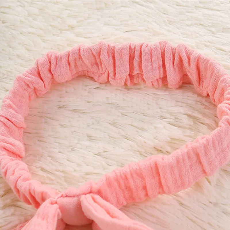 Комплект летней одежды для детей комбинезон девочек + повязка на голову с бантом