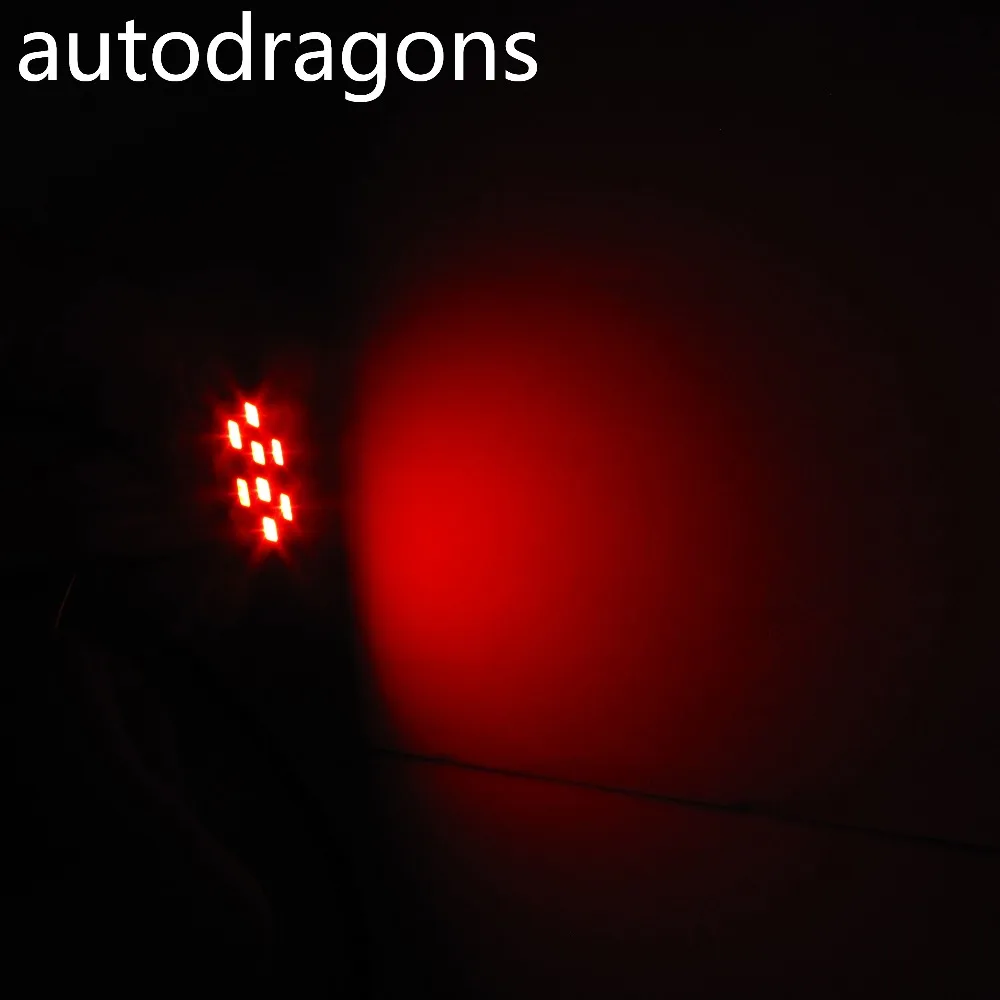 Autodragons 10 шт. 8* 3528SMD анти мерцающего пинбол светодиодный лампочка 12V13V 1156 Ba15s#89 лагер штык пинбол машина части