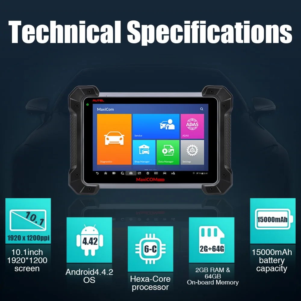 autel MaxiCOM MK908P автомобильный диагностический инструмент ECU программирование кодирования инструмент для диагностического сканирования автомобиля OBD 2 сканер авто инструменты прогроматор ключей инструмент д