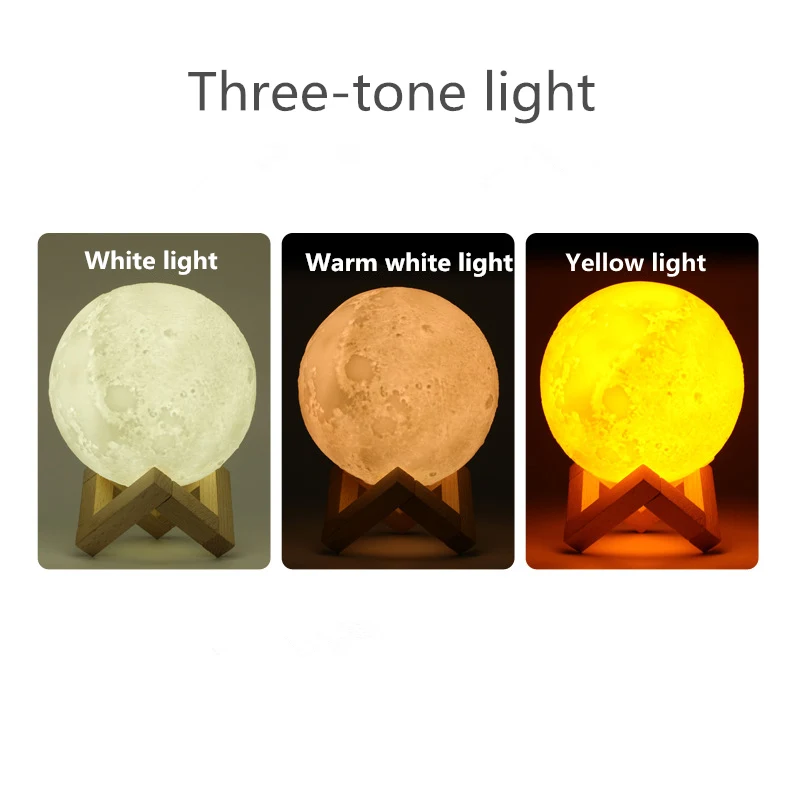 Diffuserlove, 880 мл, USB увлажнитель воздуха, 3D, лунный светильник, с 3 вида цветов, меняющий Ночной светильник, увлажнитель воздуха, бытовой диффузор, распылитель тумана