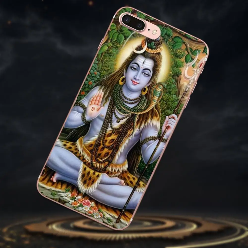 Hinduism Lord Shiva для Samsung Galaxy Note 2 3 4 5 8 9 S3 S4 S5 S6 S7 S8 S9 mini Edge Plus Мягкий защитный чехол из