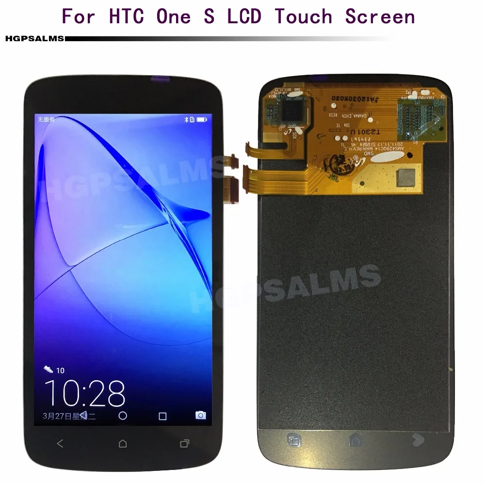 Для htc One S Z520e ЖК-дисплей кодирующий преобразователь сенсорного экрана в сборе