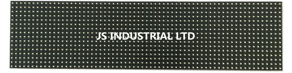 F5 / P7.62 Внутренний SMD двухцветный светодиодный модуль дисплея 488*122 мм постоянный