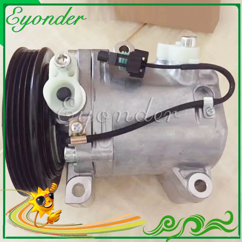 Автомобильный кондиционерный компрессор кондиционера CALSONIC SS96 Pulley PV4 для Mercedes Benz