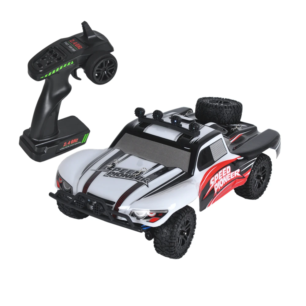 RC Car 4WD 50+KM/H High Speed Remote Control 2.4G 1:18 Radio-Controlled Off-Road Cars Racing | Игрушки и хобби