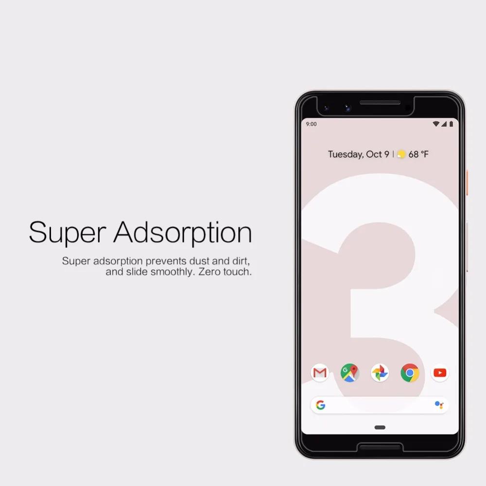 Защитная пленка NILLKIN для экрана Google Pixel 3 2 шт./лот прозрачная/Матовая Антибликовая