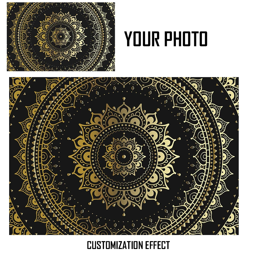 GNORRIS льняная грязная прямоугольная скатерть 3D печать с изображением символа