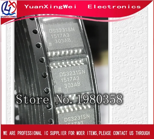 DS3231SN DS3231 лапками углублением SOP-16 10 шт. подлинное и Новая DS3231SN