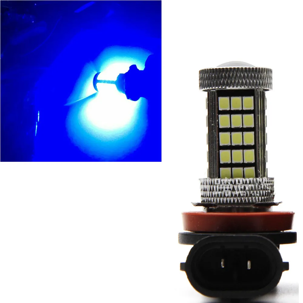 H11 H8 2835 63 SMD 66 светодиодный автомобильный проектор противотуманный светильник