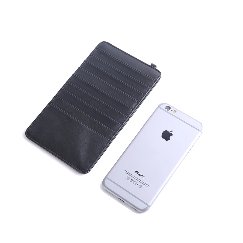 Мужской кошелек из натуральной воловьей кожи держатель для карт 18 слотов карт|id