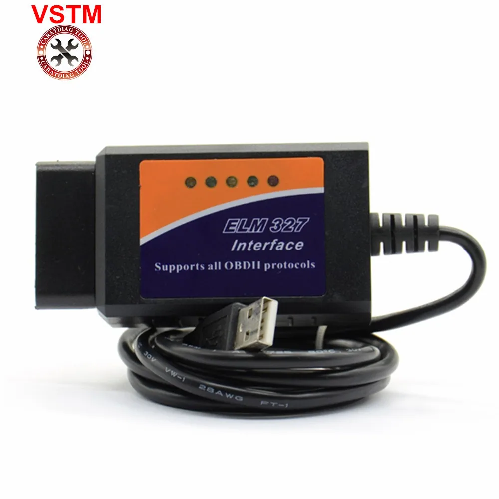 Elm327 usb-камера с флеш-картой памяти FT232RL и PIC18F2480 чип с elmconfig elm 327 usb FT232RL obd сканер высокого качества