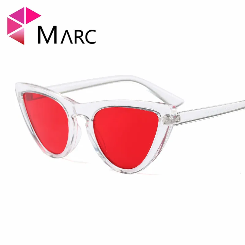 Женские солнцезащитные очки белые классические брендовые пластиковые черные