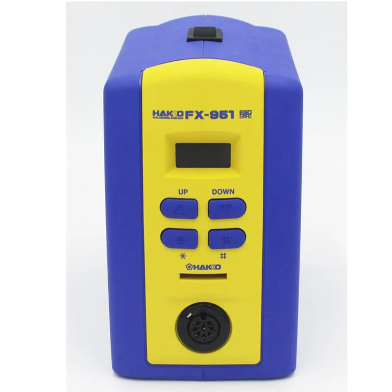 Hakko FX951-66(FX-951) цифровая паяльная станция с подставкой FH200-01+ наконечник T15-JS02