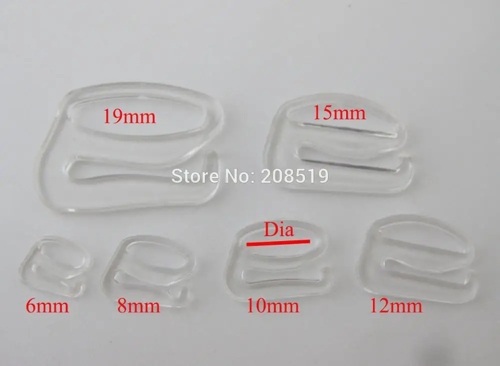 clear 9 shape NBNNGW многоразмерные пряжки для бюстгальтера 100 шт прозрачные/черные/белые регулируемые пряжки для ремня Пластиковые ползунки/кольца/крюк нижнее белье поставки - Цвет: clear 9 shape