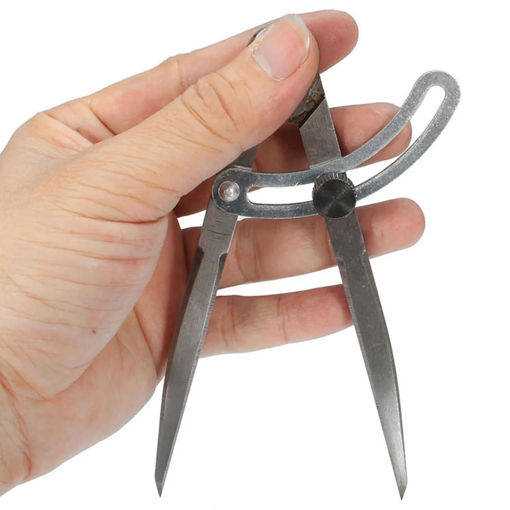 Измерительный циркуль кожа Рисование ручной измерительный прибор разделитель