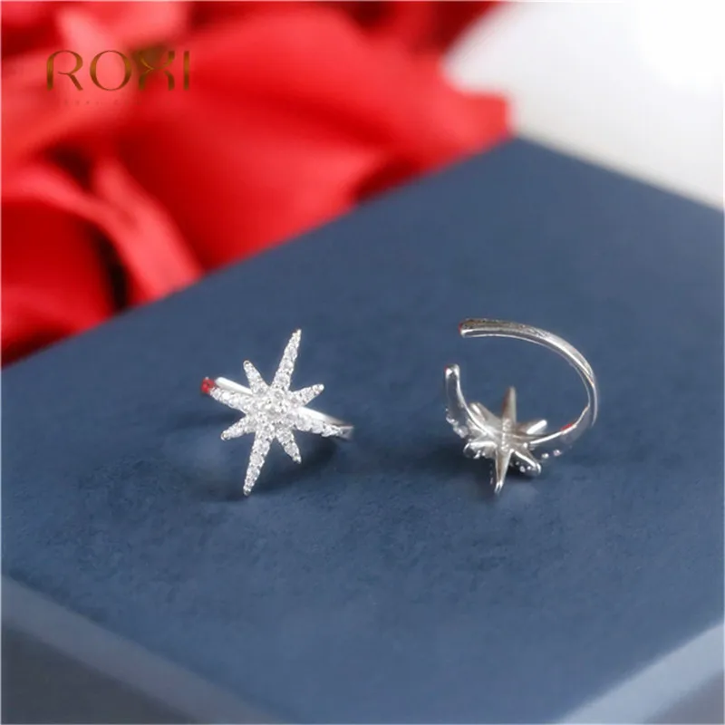 Серьги-клипсы Кафф без прокола серьги с микрозакрепкой из фианита клипсы