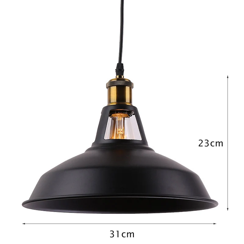 Model 15 Vintage loft American chain pendant light country restaurant heavy metals industry lamp the wind restoring ancient ways - Цвет корпуса: Model 15
