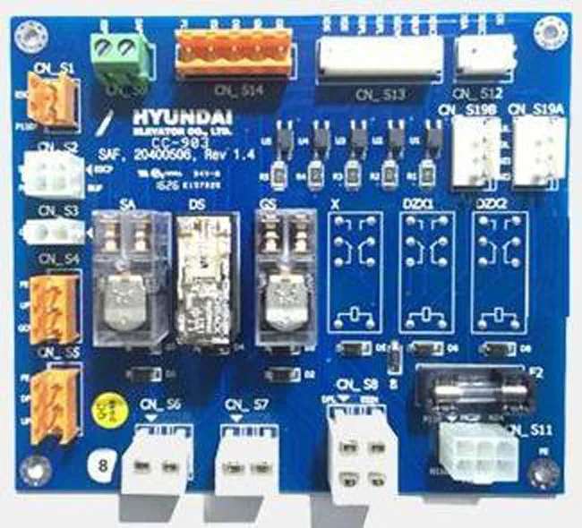 

Лифт STVF9, релейная плата SAF 20400506 CC-903
