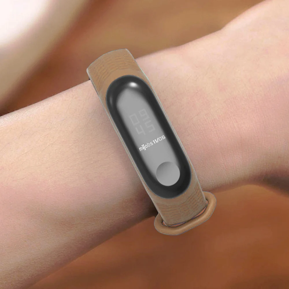Ремешок для часов Xiaomi Mi Band 3 ремешок Пряжка сотовый силиконовый Браслет Смарт