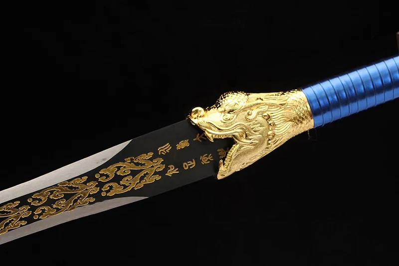 Китайский твердый меч ручной работы 1060 углеродистая сталь полное лезвие Тан