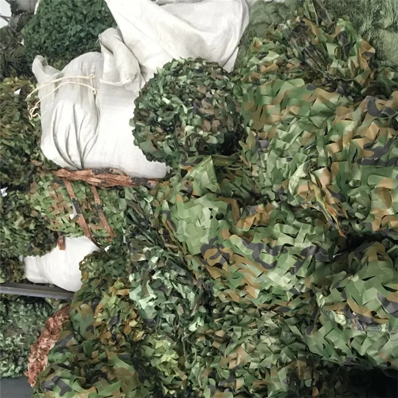Уличная охотничья заглушка камуфляжная сетка ткань охотничья палатка лесные земли камуфляжная сетка Кемпинг Военная джунгли автомобиль падение сетка