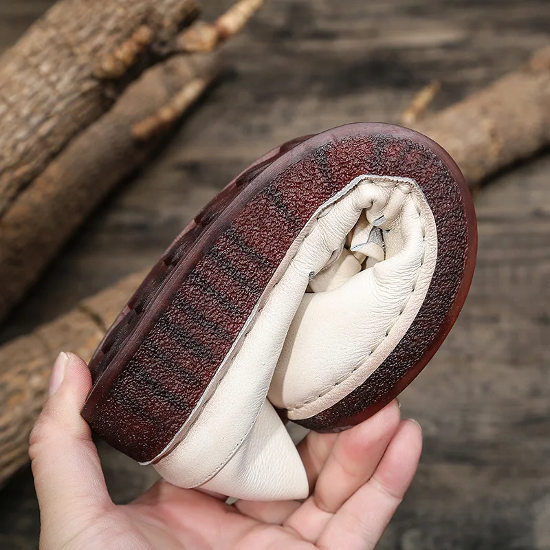 GKTINOO/Летняя женская обувь на плоской подошве с перфорацией Обувь из натуральной