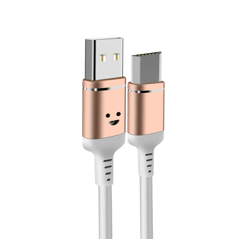 MEIDI USB кабель для светодиодного зарядного устройства для Xiaomi type C светильник ing Flash зарядное устройство кабель для Android голосовой светильник источник данных кабель - Название цвета: white android