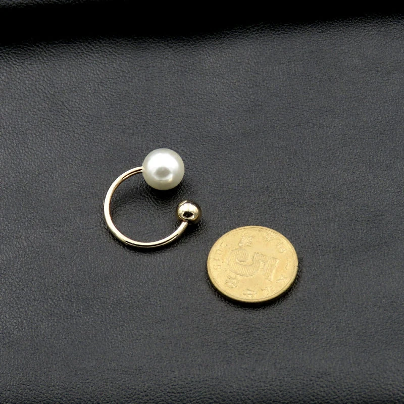 Папка для ушей с искусственным жемчугом без проколов клипсы ювелирных изделий|ear