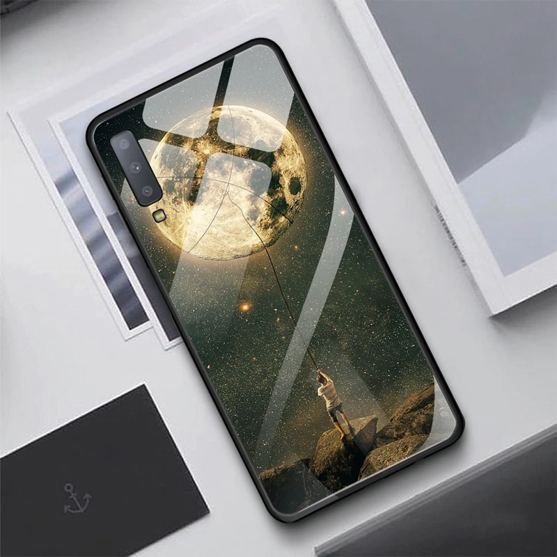 12 Роскошный защитный чехол из закаленного стекла для samsung Galaxy S10 Plus S10e S9 S8 Note 8 9 10 Plus A7 A70 - Цвет: 12