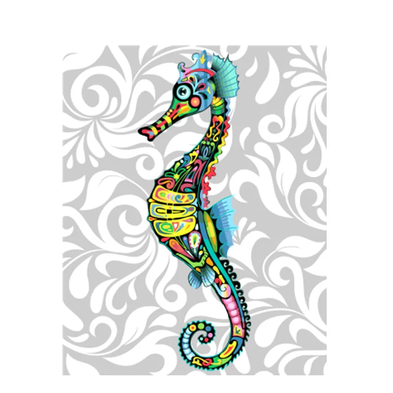 GX21238 DRAWJOY картина в рамке животное кошка DIY картина по номерам Красочная картина домашний декор для гостиной руки Уникальные подарки GX21241 - Цвет: GX21238