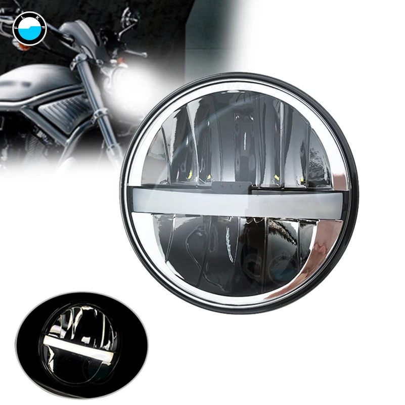 1 шт. светодиодный ная фара DOT 5 75 дюйма с DRL для мотоцикла Dyna Sportster 5-3/4 светодиодная