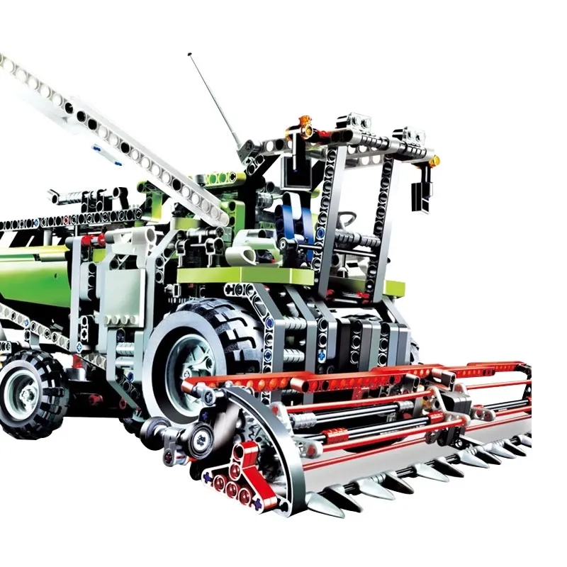 Technic серия 1107 шт. комбайн ДРАГСТЕР Модель Кирпичи Строительные блоки игрушки для детей Совместимые наборы создателей