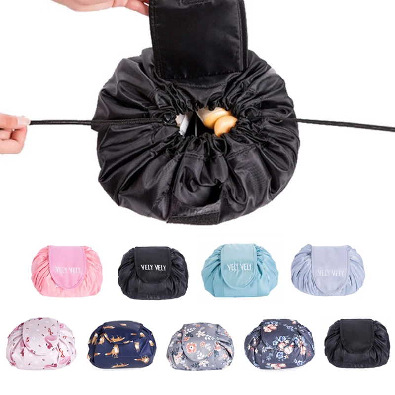 Для женщин Drawstring Travel Organizer косметичка Мода Макияж хранения сумки Make Up Чехол
