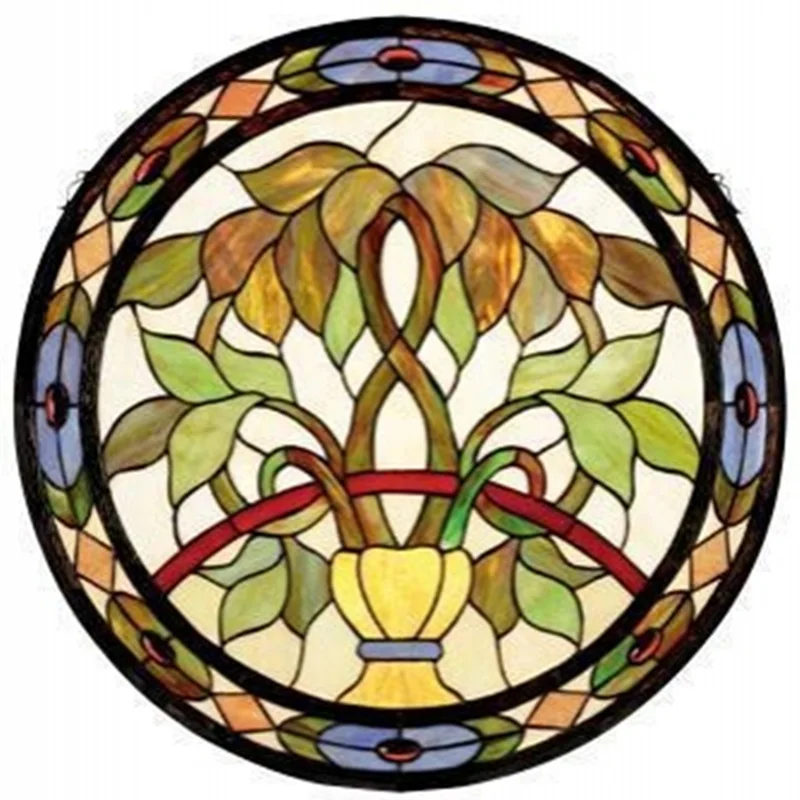 Tiffany Europ style glass by soldering process which used in Home decoration wall hanging as well decorati window panel | Дом и сад
