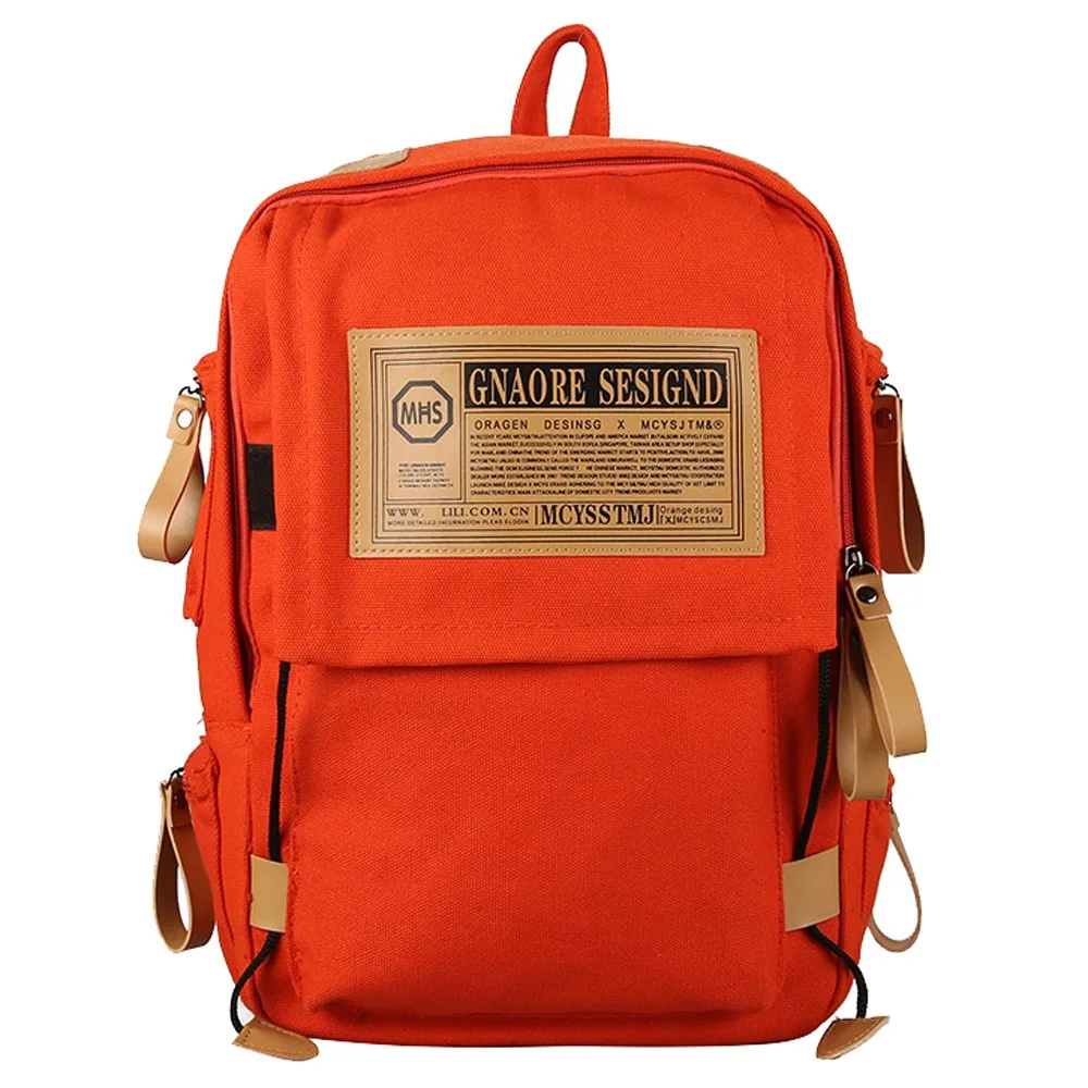 Men Women Unisex Backpack Fashion Korean Couple Travel Big Bagpack Preppy Style Zipper Student Bags Nov8