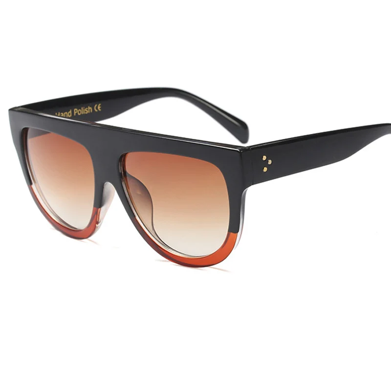 ALOZ MICC Oversized Women Sunglasses 2019 New Vintage Acetate Big Frame Square Gradient Eyewear Q55 | Аксессуары для одежды