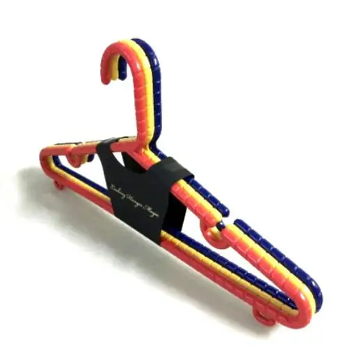 Многоцветный пластик вешалки для одежды Связывание вешалка Волшебные трюки