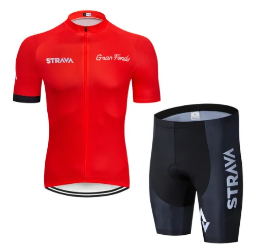 Pic Color STRAVA Pro Велоспорт Kleding наборы велосипедная форма Zomer Mans Wielertrui Набор дорожный Fiets Джерси MTB fiets slijage - Цвет: Pic Color