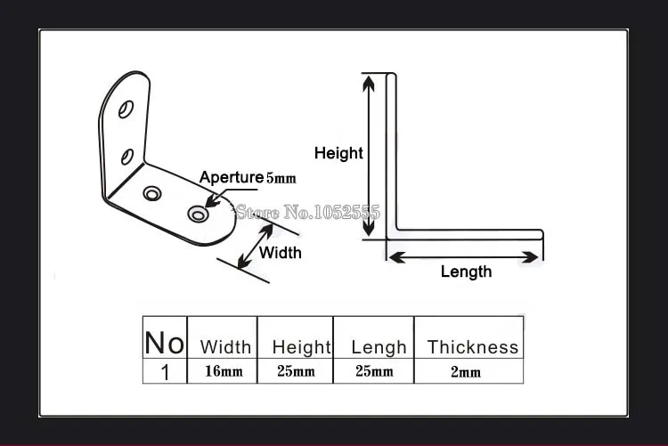 10 шт. угловые металлические скобы для мебели Угловые Скобы Из Нержавеющей Стали