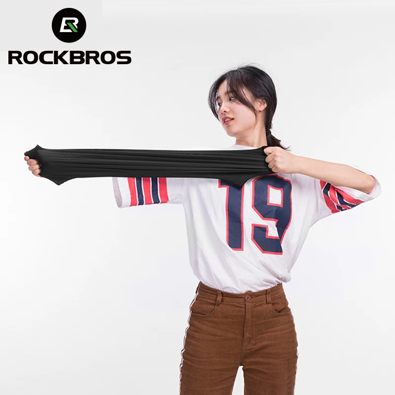 ROCKBROS велосипедная маска для лица анти пот дышащий спортивный шарф УФ