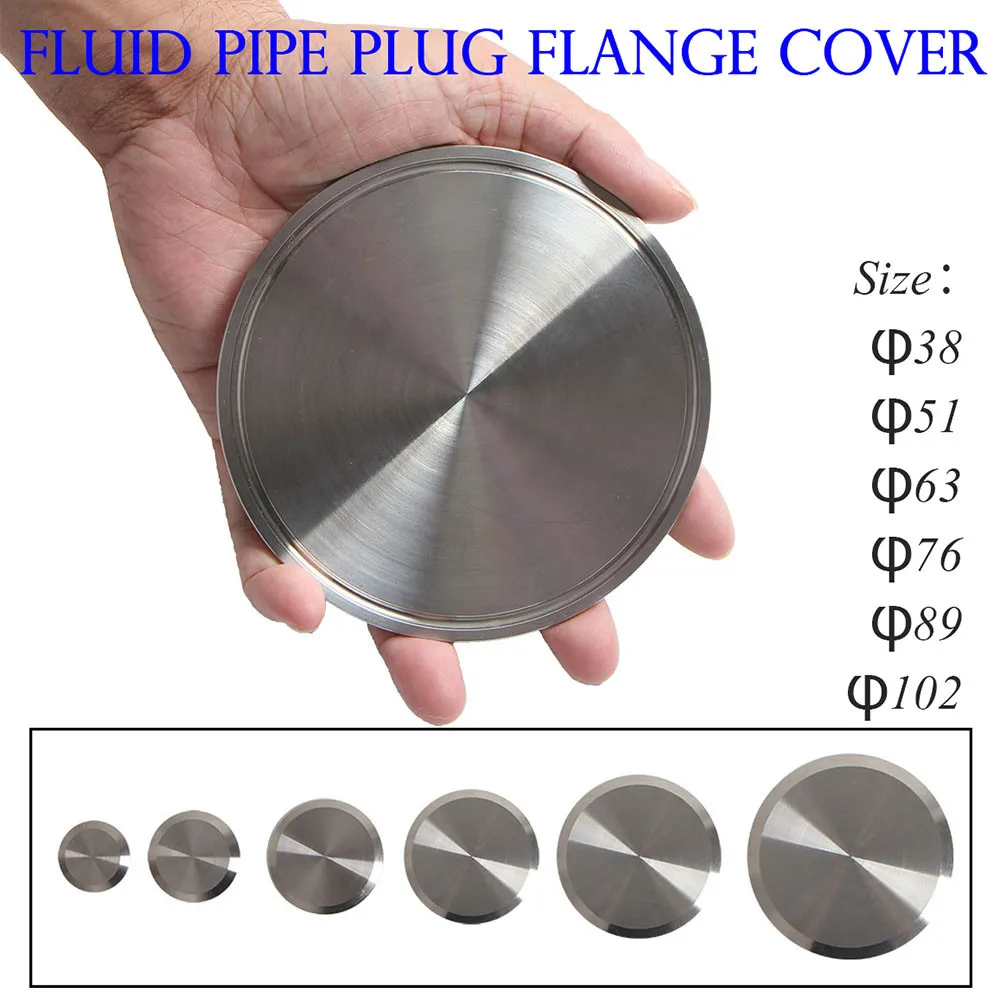 Прямая поставка 1 шт. фланец из нержавеющей стали с тройным зажимом санитарная