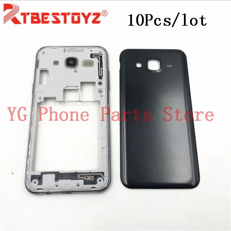10 шт. оригинальный корпус средней рамки для телефона Samsung Galaxy J5 2015 J500 J500F J500H J500M J500FN