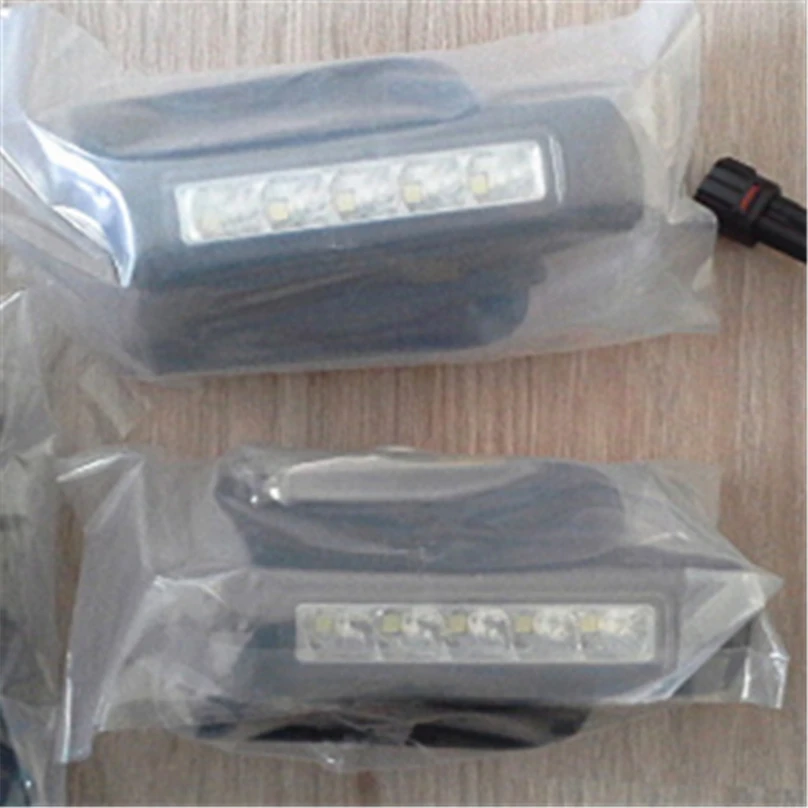 Автомобильный мигающий 1 комплект для Toyota Prado 120 LC120 GRJ120 2003~ 2009 светодиодный DRL Дневной ходовой светильник Дневной светильник водонепроницаемый автомобильный Стайлинг