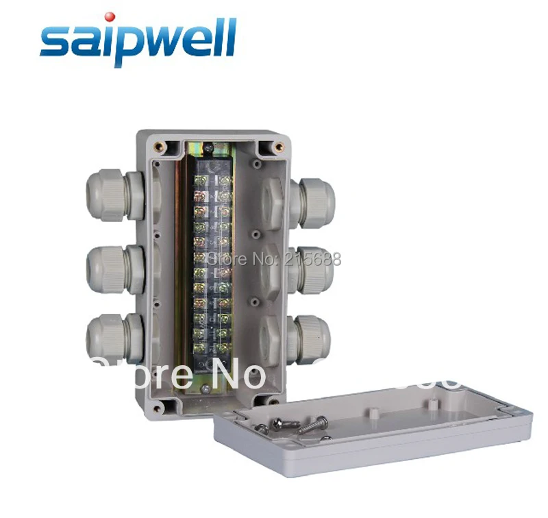 2015 Новый SAIPWELL IP65 Водонепроницаемый 80*160*55 мм распределительная коробка с