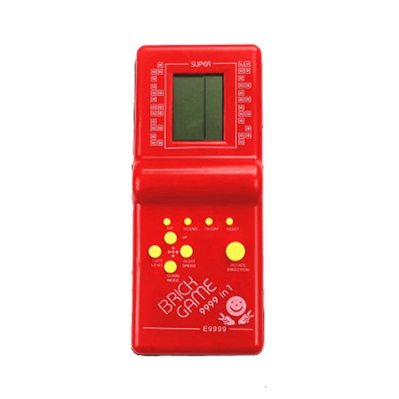 Детское напоминание Классическая тетрис кирпичная игра портативная игровая машина детская игровая машина мини-игрушки лучший подарок для детей